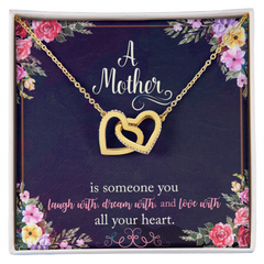 A Mother Interlocking Hearts Necklace