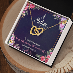 A Mother Interlocking Hearts Necklace